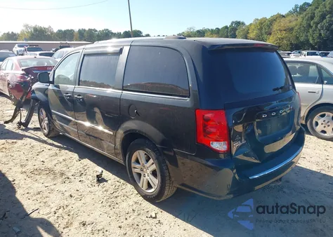 2013 Dodge Grand Caravan Crew from USA, damaged, VIN 2C4RDGDG4DR754526